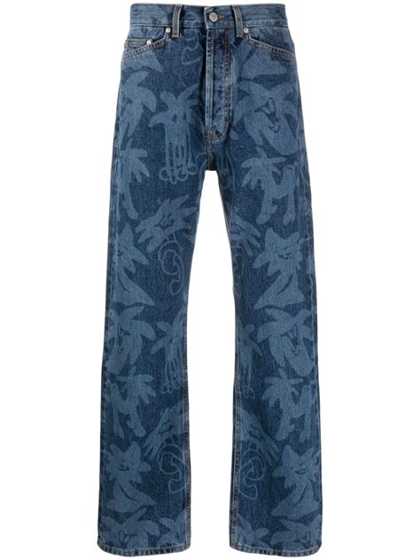 palm angels goyard pants|palm angels denim pants.